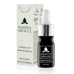Veido aliejus su žolelių ekstraktais – MARINA MIRACLE 5ml - Image 2