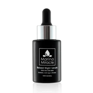 Naktinis serumas vyriškai odai- MARINA MIRACLE 5ml/30 ml - Image 2