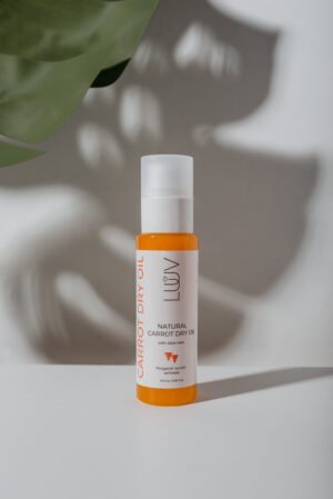 Kūno aliejus su morkomis ir alaviju- LUUV 200 ml - Image 2