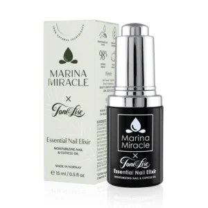 Marina Miracle Essential Nail Elixir nagų aliejus su pakuote – stiprinantis, natūralus produktas