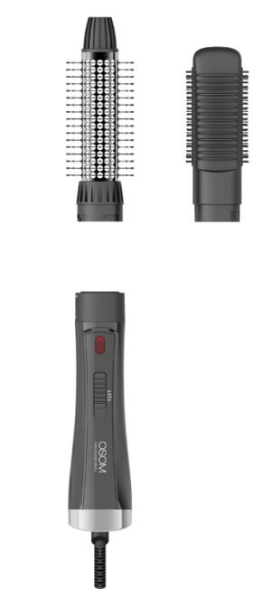 Karšto oro plaukų formuotuvas-džiovintuvas, 1000W OSOM6615 - Image 3