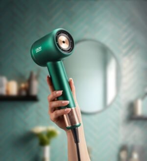 Plaukų džiovintuvas NERO OSOMPF8GR, 1600 W, žalios spalvos - Image 9