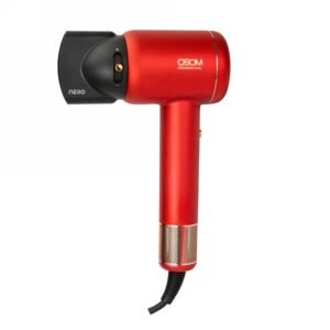 Plaukų džiovintuvas NERO OSOMPF8RD, 1600 W, raudonos spalvos - Image 4