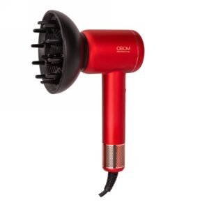 Plaukų džiovintuvas NERO OSOMPF8RD, 1600 W, raudonos spalvos - Image 5