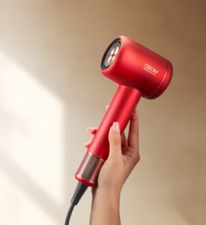 Plaukų džiovintuvas NERO OSOMPF8RD, 1600 W, raudonos spalvos - Image 9