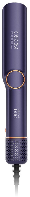 OSOM Professional Airstyle Duo plaukų džiovintuvas formuotuvas mėlynos spalvos