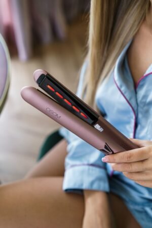 Plaukų tiesintuvas, infraredas Rose Gold OSOM897RG - Image 12