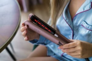 Plaukų tiesintuvas, infraredas Rose Gold OSOM897RG - Image 13