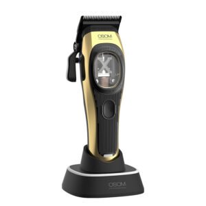 Profesionali plaukų kirpimo mašinėlė PRIME OSOMP01GOLD, auksinė - Image 3